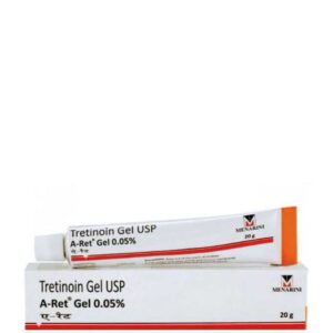 Третиноїн гель від прищів 0,05% Tretinoin Gel Menarini 0,05% 20 г