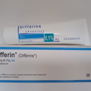 Differin Gel Galderma 0,1% 30 г (Дифферін гель Адапален )